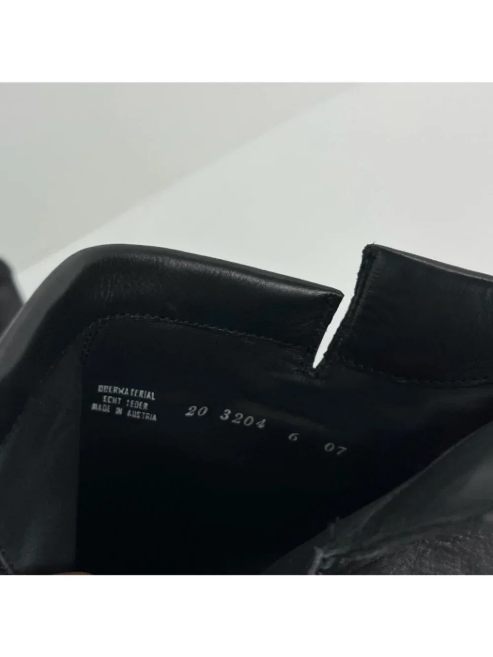 Paul Green 3204 Platform Ankle Boots Womens 8.5 Side Zip High Heel Leather Black